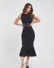 Платья ISSA PLUS 11416  M черный