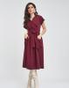Платья ISSA PLUS 11417  L бордовый