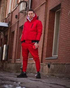 Фото Одежда Куртка демисезонная мужская Omar красная