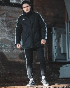 Фото Одежда Куртка весенняя мужская Adidas Originals черная