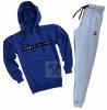 Трикотажный спортивный костюм Tommy Hilfiger (premium-class) синий с серым L