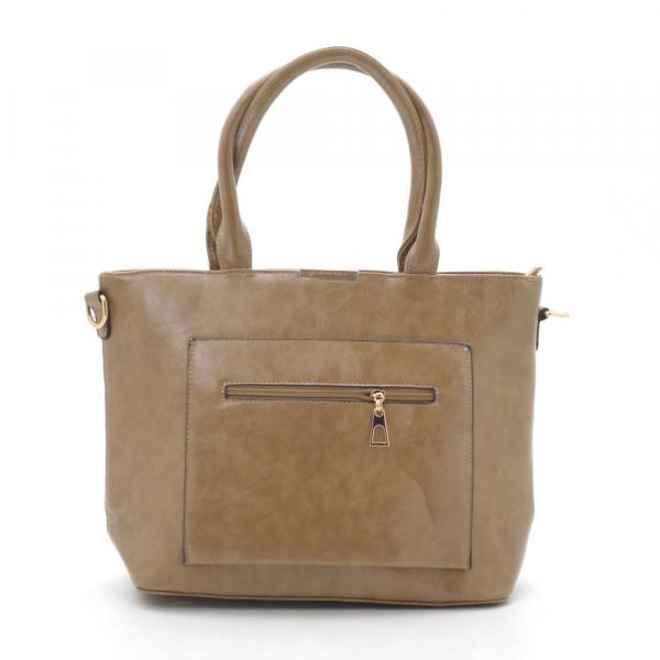 Женская сумка 127 l. khaki (т. беж)