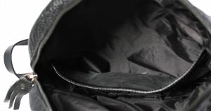 Фото  Женская кожаная круглая сумка 