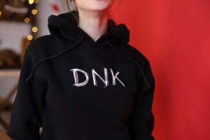 Фото Одежда Худи черная DNK - маркер