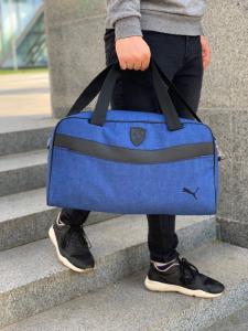 Фото Сумки Сумка спортивная (унисекс) Puma (Пума) Синяя-Черная