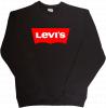 Свитшот толстовка Levi's (левайс) черный