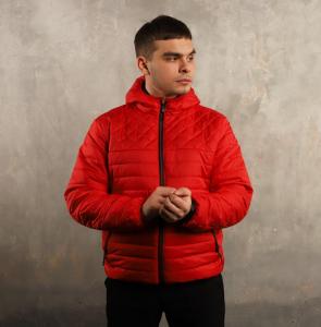 Фото Одежда Куртка весна-осень красная