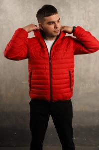 Фото Одежда Куртка весна-осень красная