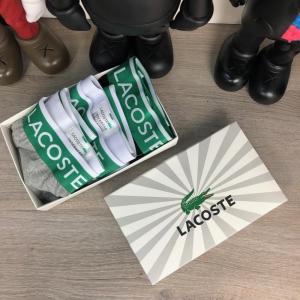 Фото Одежда Нижнее Белье Lacoste Pack 3 White-Black-Gray