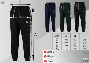 Фото  Спортивные штаны Puma XTG Woven Pants (Чёрные)