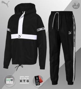 Фото  Спортивные штаны Puma XTG Woven Pants (Чёрные)