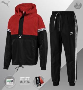 Фото  Спортивные штаны Puma XTG Woven Pants (Чёрные)