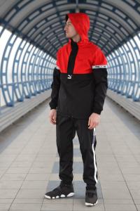 Фото  Спортивные штаны Puma XTG Woven Pants (Чёрные)