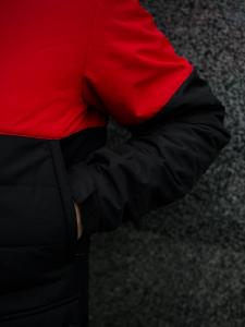 Фото  Демисезонная Куртка Waterproof Intruder (красно - черный)