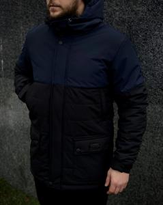 Фото  Демисезонная Куртка Waterproof Intruder (синий - черный)