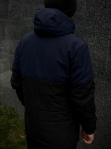 Фото  Демисезонная Куртка Waterproof Intruder (синий - черный)