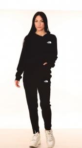 Фото  Штаны чёрные с светоотражающим логотипом The North Face