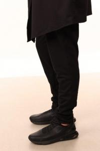 Фото  Штаны чёрные с светоотражающим логотипом The North Face