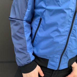 Фото  Бомбер мужской  Весна, Осень синий