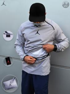 Фото Одежда Ветровка анорак Jordan 23 Tech Packable Anorak With Bag (Серый)