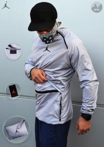 Фото Одежда Ветровка анорак Jordan 23 Tech Packable Anorak With Bag (Серый)