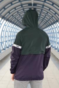 Фото Ветровка Анорак Puma XTG Savannah (зелёно-синий)