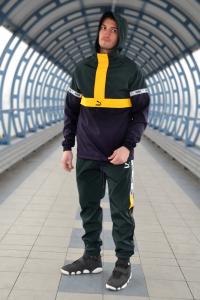 Фото  Спортивные штаны Puma XTG Woven Pants (Зелёные)