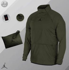 Фото Одежда Ветровка анорак Jordan 23 Tech Packable Anorak With Bag (Хаки)