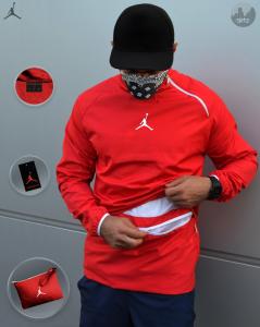 Фото Одежда Ветровка анорак Jordan 23 Tech Packable Anorak With Bag (Красный)