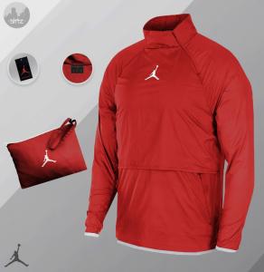 Фото Одежда Ветровка анорак Jordan 23 Tech Packable Anorak With Bag (Красный)