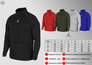 Фото Одежда Ветровка анорак Jordan 23 Tech Packable Anorak With Bag (Красный)