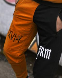 Фото Одежда Весенний костюм sad smile черный + оранжевый