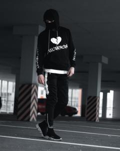 Фото Одежда Худи унисекс XXXTentacion черное