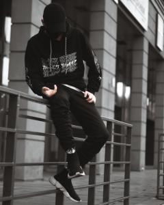 Фото Одежда Худи унисекс Black Sheep черное