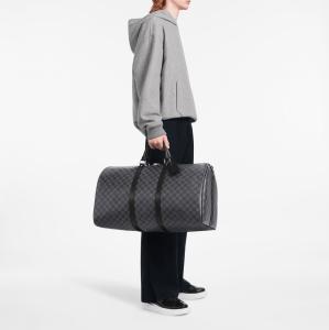 Фото Сумки Softsided Luggage Louis Vuitton Keepall 60 Damier Graphite