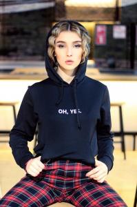 Фото Одежда Худи черное OH YES