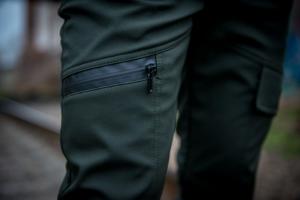 Фото  Теплые штаны карго хаки Conqueror Intruder + подарок ключница