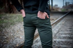 Фото  Теплые штаны карго хаки Conqueror Intruder + подарок ключница