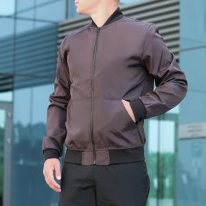 Фото  Бомбер Весенний мужской коричневый