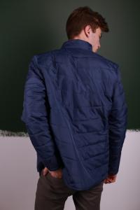 Фото  Мужская Весенняя Синий   куртка пуховик (Осень)