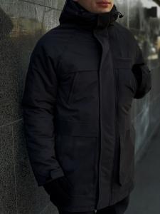 Фото  Зимняя Чёрная Парка 