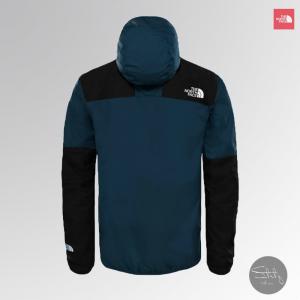 Фото  Ветровка The North Face 1985 Seasonal Mountain Jacket (Черно-синяя)