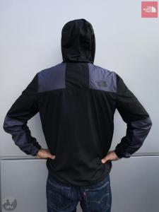 Фото  Ветровка The North Face 1985 Seasonal Mountain Jacket (Черно-серая)