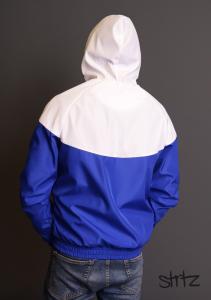 Фото Ветровка Nike Windrunner Jacket (Бело-синий)