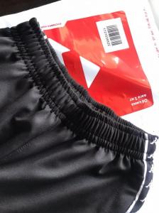 Фото Одежда Штаны Kappa черные с белым лампасом