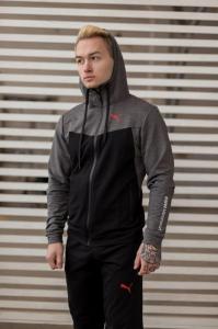 Фото Одежда Спортивный костюм Puma черно-серый