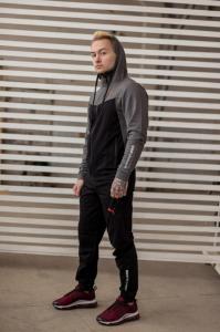 Фото Одежда Спортивный костюм Puma черно-серый