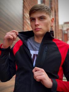 Фото  Intruder SoftShell Lite 'iForce' красно-черная