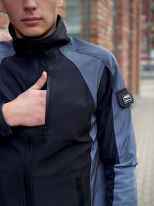 Фото  Intruder SoftShell Lite 'iForce' Серо-черная