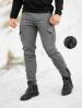 Теплые карго штаны BEZET Warrior grey'20 - XS